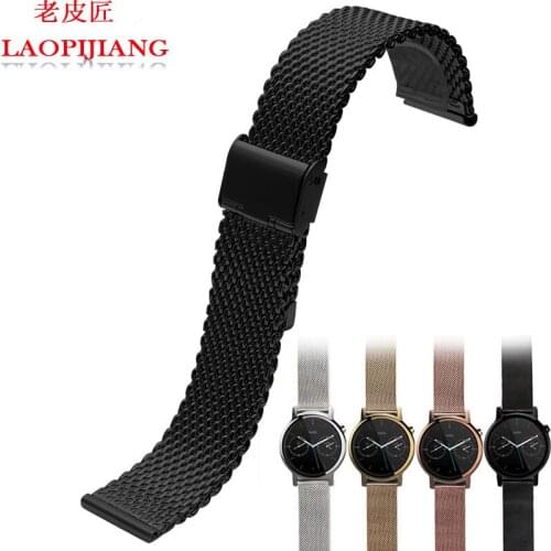 Laopijiang The second generation of 360 Miranis 360 42|46mm black men and women Watch Strap Watch