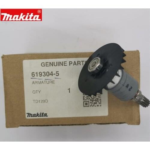 MAKITA 619304-5 Armature Motor Engine for DHP459RFE LXPH05Z LXPH05 DHP459 DDF459 BHP459 BDF459 DDF459Z BHP459Z BDF459Z TD129D