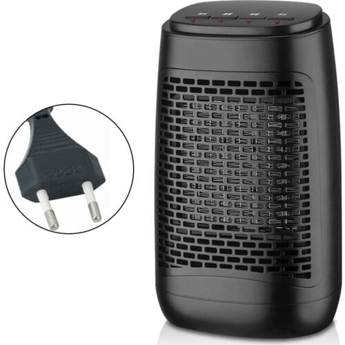 Electric Space Heater Safe Overheat Tip-over Protection Quiet Space Heater PTC Ceramic Heating Heater with 3 Heat Settings