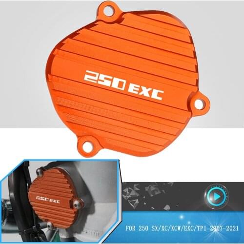 Moto Exhaust Flap Control Guard For 250SX 250XC 250XCW 250EXC 250TPI 250 SX/XC/XCW/EXC/TPI 2007-2021 Power Valve Control Cover
