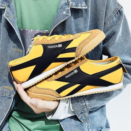 Classic Shoes Men Sneakers HipHop Men Leather Casual Shoes Laces Wear-resisting Male Footwear Zapatos Hombre Dropshipping