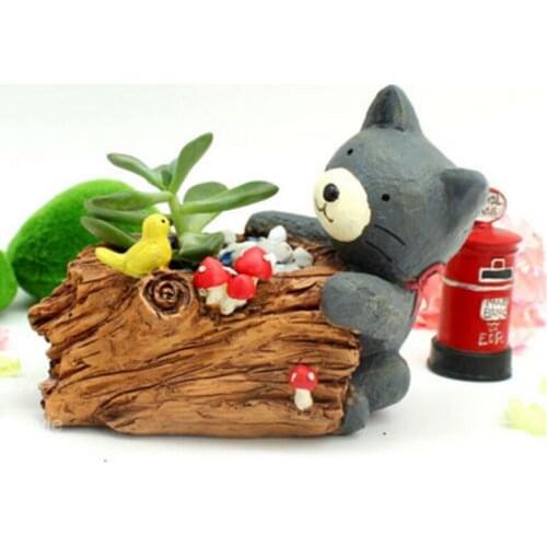 Micro Landcape Pot Serie Creative Garden coration Flehy Flower Pot coration Gift