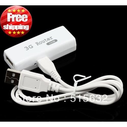 Mini 3G Wifi Hotspot IEEE 802.11b/g/n 150Mbps Portable USB Wireless Router Free shipping