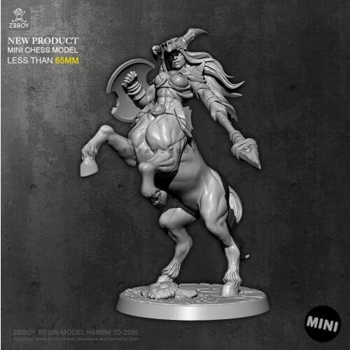 45MM Resin Model Sagittarius warrior self-assembled TD-2287