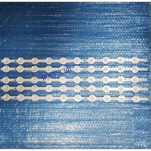 5pcs/set 62CM New Original For 55" Samsung LED Strip 2015SLS55 FCOM 3D 10LED MCPCB