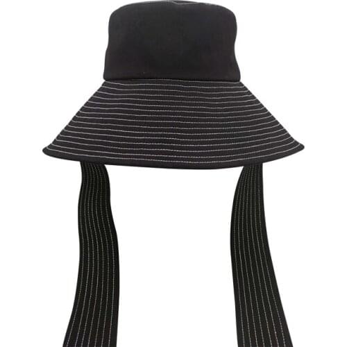 New Product Trendy Yarn Card Material Ladies Leisure Trip Oversized Brim Outdoor Vacation Sunscreen Sun Hat Ladies Home Travel