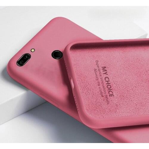 Original Liquid Silicone Case For OPPO A3S A5S AX7 A7 A5 A9 2020 A31 A53 A91 A52 A72 Reno Z 2 3 Pro Soft Cover Protective Shell