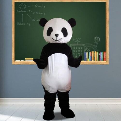 Panda Bear Mascot Costume Adult Character Mascot Cartoon Character Mascot