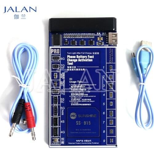 SS-915 Universal Battery Activation Board For Phone Samsung Android HUAWEI XIAOMI Battery Testing Quick Charge With USB Cable