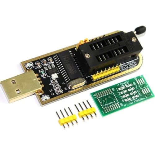 CH341A USB Programmer with Software Driver 24 25 Series EEPROM Flash BIOS USB CH341 Module USB to TTL 5V-3.3V
