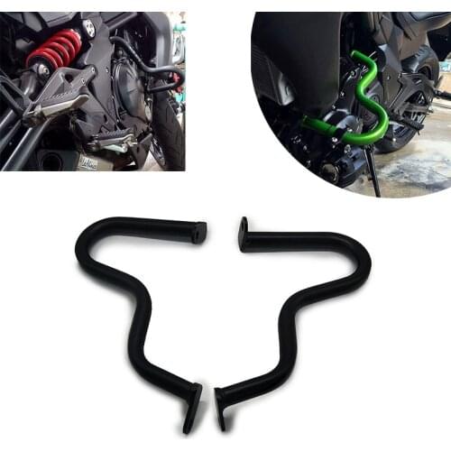 For Kawasaki ER-6N 2012 2013 2014 2015 Motorcycle Engine Protetive Guard Crash Bar Protector Black ER6N 12-15 100% Brand New