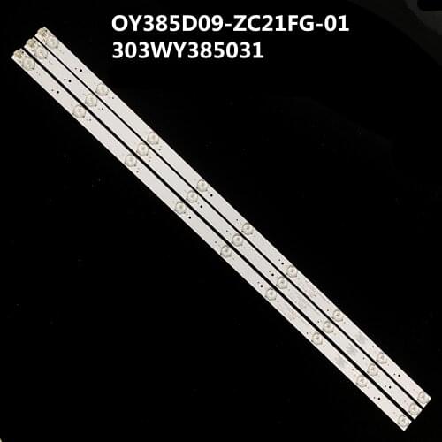 1kit = 3pcs strip LED Backlight Lamps For OY385D09-ZC21FG-01 9 303WY385031 LE39D80SA