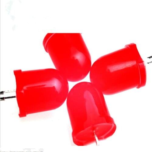 Diameter 10mm high light LED bead orange to orange light blue to blue green to green or red to red 2pins,50pcs/lot