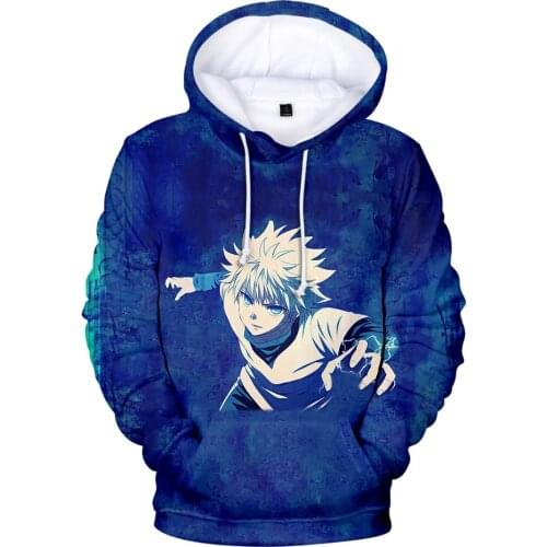3D Hoodies Hunter x Hunter Sweatshirts Men Women Long Sleeve Autumn Cool Comic Hisoka Hoodie Casual Sportswear Clothing Tops