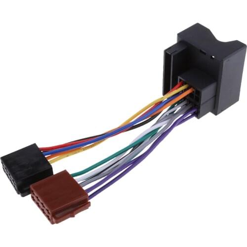 Car Stereo Radio Wiring Harness Lead Adaptor Cable Loom For Ford Galaxy Mondeo Fiesta Etc Car Wire Cable Adapter