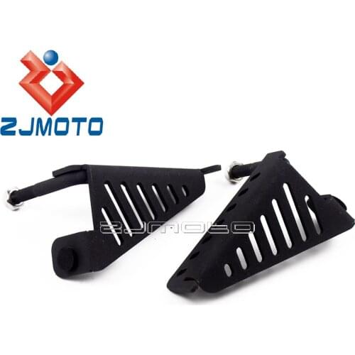 Car Front Driver Foot Pegs Exterior Door Hinge Front Footrests Foot Pedal For Jeep Wrangler JK 2DR JKU 4DR 2007-2018