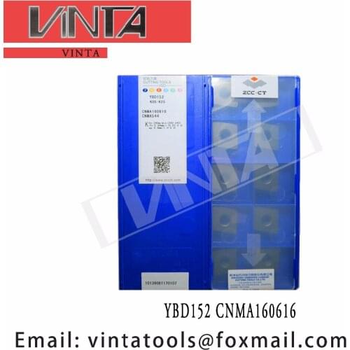 Free shipping high quality 10pcs/lots YBD152 CNMA160616 cnc carbide turning inserts