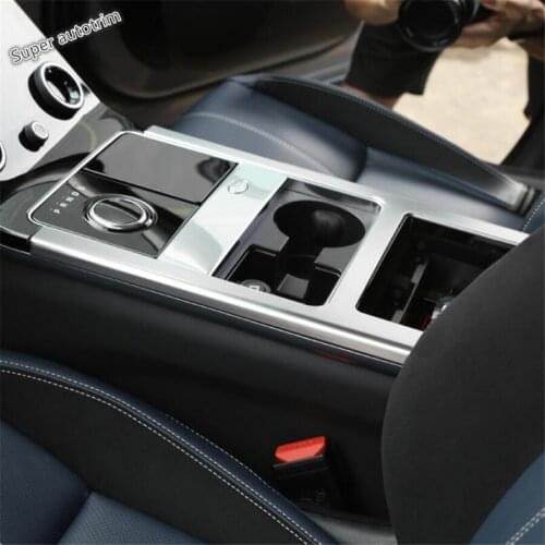 Lapetus Stalls Gear Shift Gearshift Box Frame Cover Trim Accessories Interior Fit For Land Rover Range Rover Velar 2018 - 2021