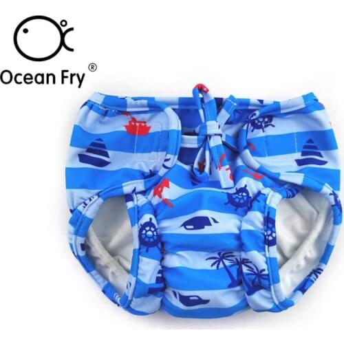 Baby Boy Swimming Pants Newborn Girl Swimwear Toddler Infant Nappy Waterproof Elasticity Pants Swimming Diapers 2019 Wholesale
