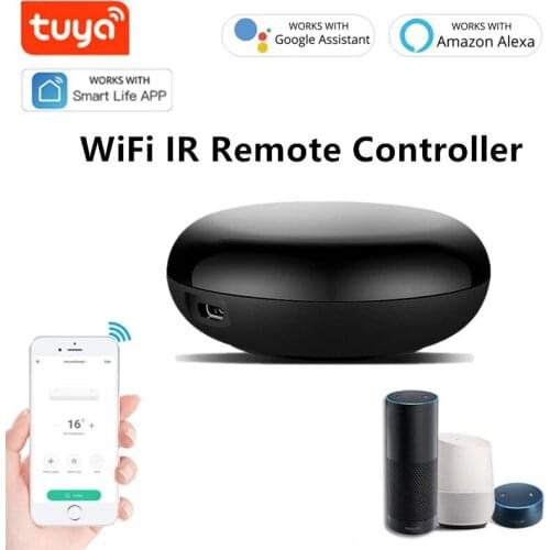 Tuya WiFi IR Remote Controller Mini Smart Home Remote Control Switch For TV Air Conditioning Voice Control For Alexa Google Home