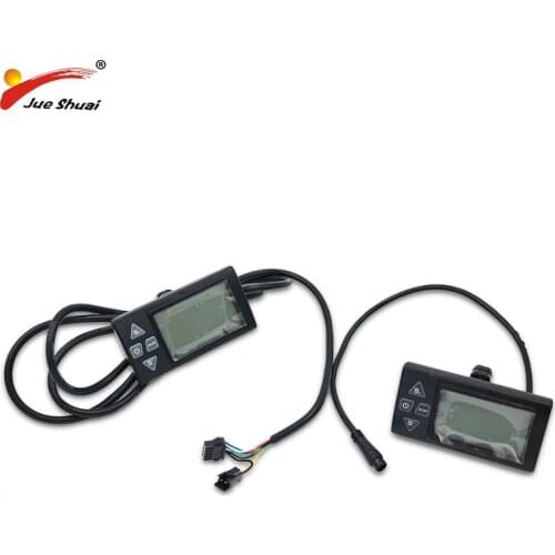 JS Bike Computer Electric Bicycle LCD Display for 24V 36V 48V Electric Bike Manual Control Panel Rainproof Bicycle Speedometer