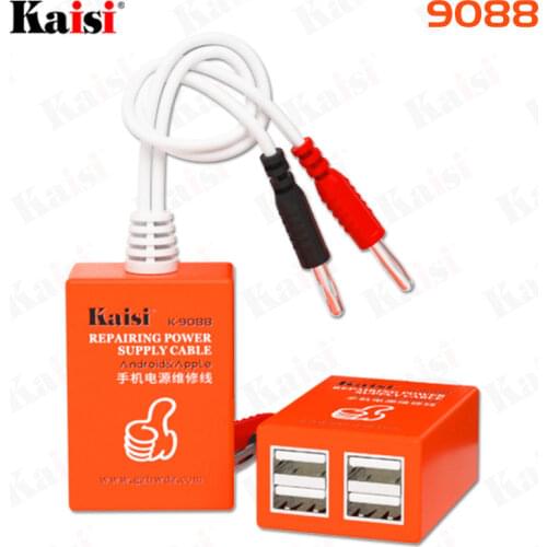 Kaisi K-9088 Power Supply Cable For Android And Apple iPhone 12/iPhone 12 Pro/Mini/Pro Max Mobile Phone Repairing