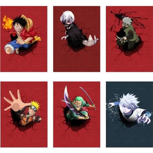 Japanese Anime Movie Canvas Painting Poster Print Home Decoration Modern Children Room Boy Mural Art Picture Kids Birthday Gift