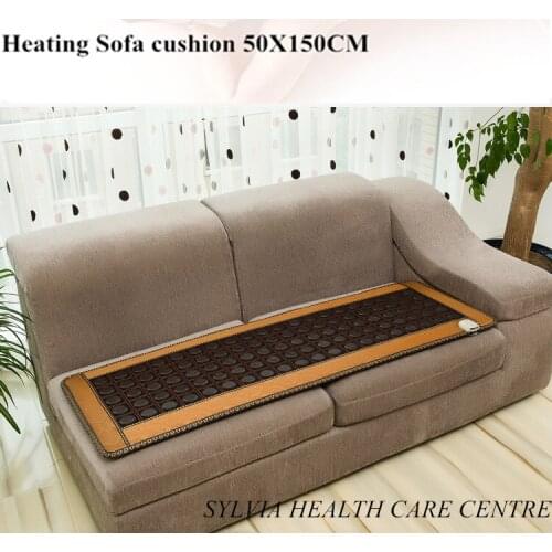 NEW Best Quality! Natural Tourmaline Mat Beauty Mattress Jade Health Care Pad Heating Pad Heat with sleeping eye gift 50*150cm