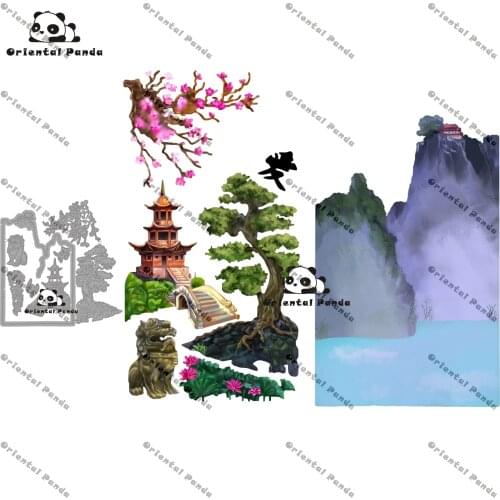 New Dies 2020 Camper Van Metal Landscape map Dies diy Dies photo album cutting die Scg new die for 2021 craft dies basket dies