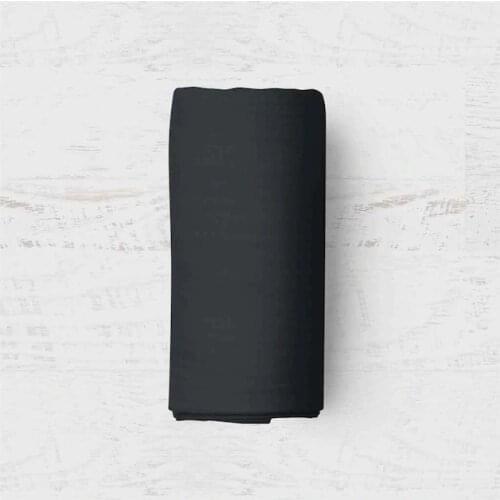 Scrub Black 100x200 Single Bed Fitted Sheets Set 248169995