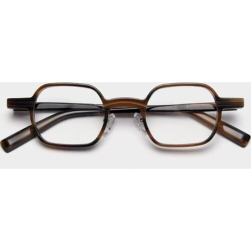 Punk Retro Square Optical Acetate Glasses Frames Men Women Fashion Computer Eyeglasses 50439