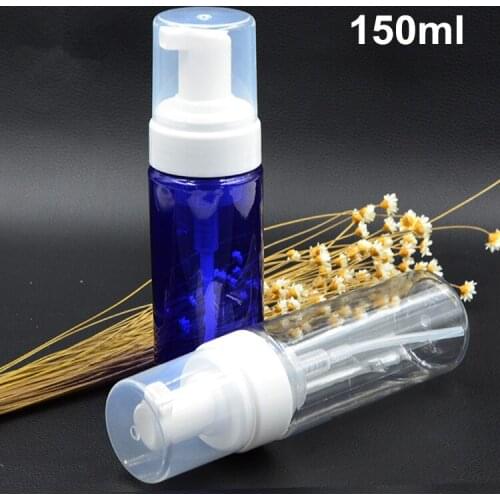 30 X 150ml Travel Foamer Bottles Empty Plastic Foam Pump Bottles Wash Soap Mousse Cream Dispenser Bubbling Bottle