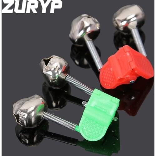 Fish Bite Alarm 5pcs 7.3g Fishing Bite Alarms Fishing Rod Bell Rod Clamp Tip Clip Bells Ring Abs Fishing Tackle Accessory Tools