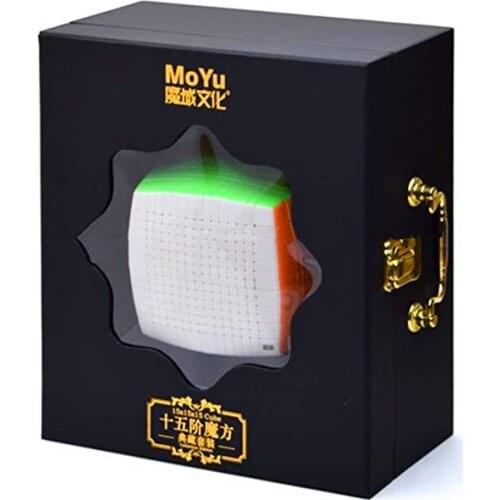 Moyu 15x15 Stickerless Speed Cube moyu 15x15x15 Speed Cube Puzzle moyu 15x15
