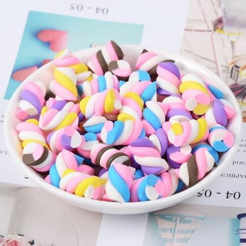 5Pcs/Lot Cotton Candy Slime DIY Accessories Toy Slime Supplies Lizun Filler additive for slimes Fluffy Gift Toy for Kids Childre