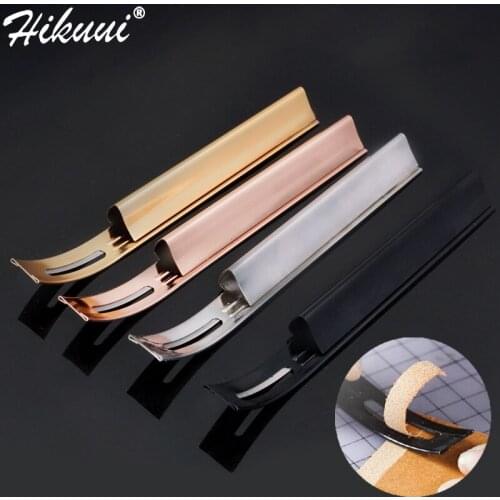 Steel Leather Thinning Knife With 3 Blades Set Modern Safety Beveler Skiver Thinning Leather Craft DIY Seams Sewing Tools