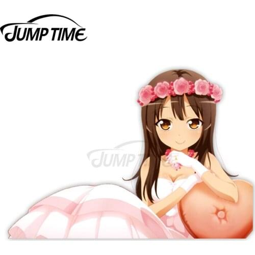 Jump Time Boku wa Tomodachi ga Sukunai Shiguma Rika 9 Anime Sexy Girl Vinyl Decal Waifu Car sticker