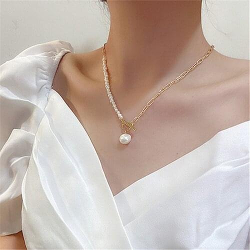 XIALUOKE Pearl Necklaces For Women
