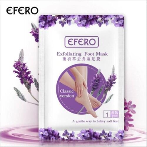 2pcs/pairExfoliating Foot Mask Pedicure Socks Exfoliation for Feet Mask Remove Dead Skin Heels Foot Peeling Mask for Legs efero