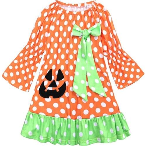 2018Fashion Princess Baby Girls Halloween Fancy Ball Dress Children Kids Merry Halloween Carnival Party Costumes For Toddler