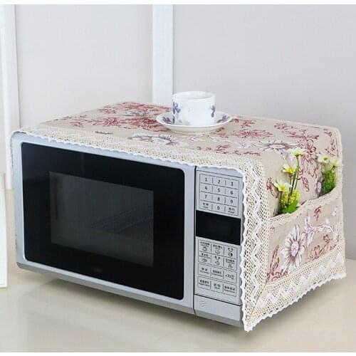 Microwave Cover For Home Kitchen Oven Dust Proof Cover Electric Oven Protection Cover Kitchen Accessories Cover With Storage Bag