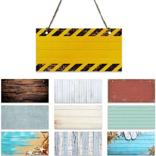 Diy Blank Wooden Signs Can Be Formulated Hanging Plate Personalized Wood Plaque Home Bar Decor Optional Pattern Text Poster