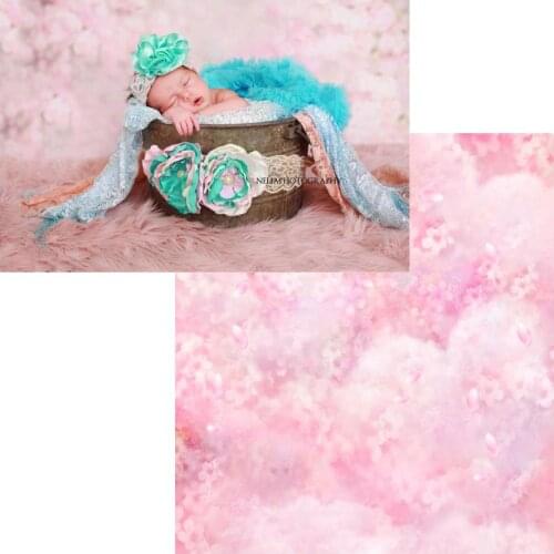 5*7feet(150*220CM) Photography Backdrops Warm Pink Candy Princess Birthday Photos Newborn Backgrounds for Photo Studio Custom