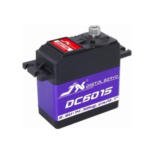 JX DC6015 15kg Aluminium Shell Metal gear Core Digital Servo For RC Model Helicopter Parts