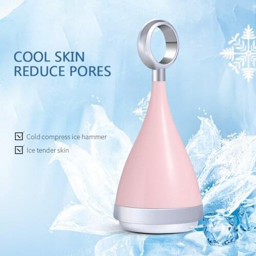 Beauty Instrument Facial Ice Muscle Instrument Handheld Cold Compress Machine Skin Care Repair Sunburn Shrink Pores Face Tool