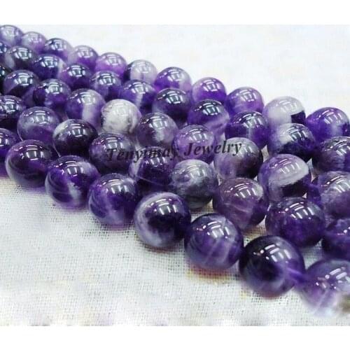Fashion amethysts charm beads fit jewelry DIY, amethysts bracelet, necklace, 5 strands/lot wholesale free shipping