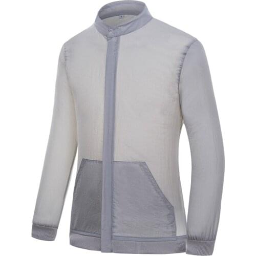 Mens Thin Coats Sun and UV Protection Skin Jacket Men Hot Sale Breathable Male Coat Summer Sun Protection Mens Skin Jackets