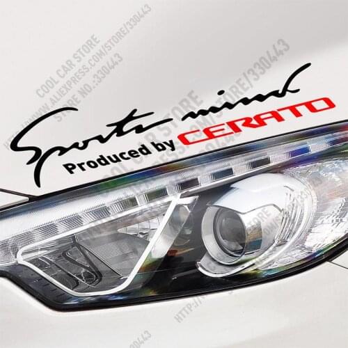 Customization Sports Mind Car stickers Decal Car-Styling For cerato k3 exterior accessories