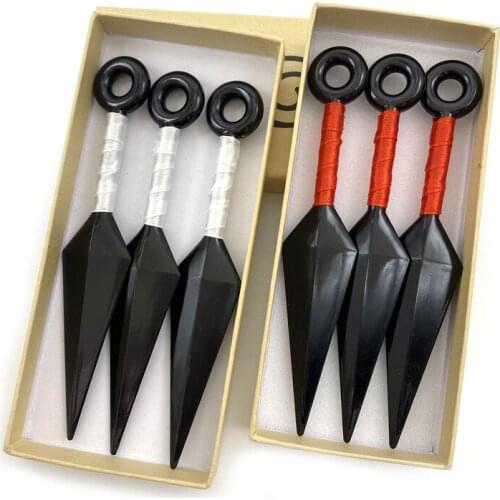 Anime Japanese Ninja Kunai Darts Uchiha Kakashi Figure Cosplay Props Accessories Halloween Gift 2021 Trend