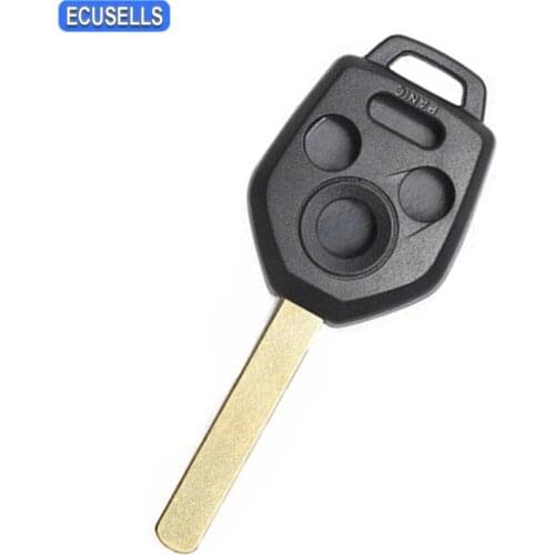 New Replacement 3+1/4 Button Remote Car Key Shell Case Smart Car Key Housing Cover Fob for Subaru Forester 2008 2009 2010